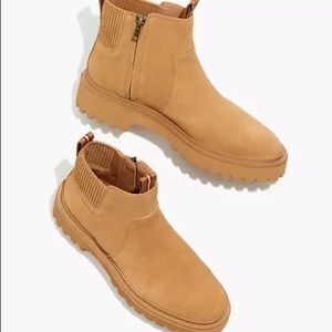 *NEW* Madewell Pull-On Chelsea Boots in Suede size 8.5